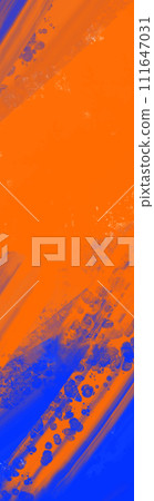 Abstract Blue Orange paint Background. Vector illustration design 111647031