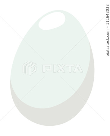 Boiled egg icon illustration. Icon related to food. Simple vector design editable. Omega-3 product 111648038