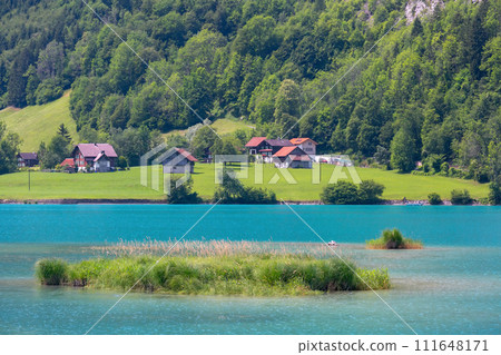 Swiss village Lungern, Switzerland Swiss village Lungern, Switzerland 111648171