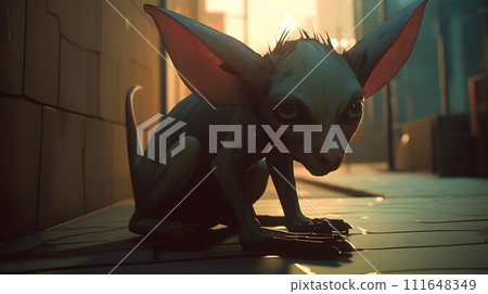 Chupacabra: Unidentified creature from Latin America No.012 AI-generated image 111648349