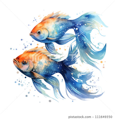 Pisces' Harmonious Dance Pisces' Harmonious Dance 111649350