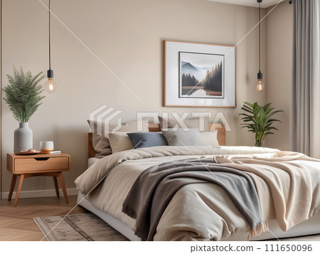 Bedroom AI generated image 111650096