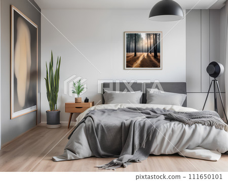 Bedroom AI generated image 111650101