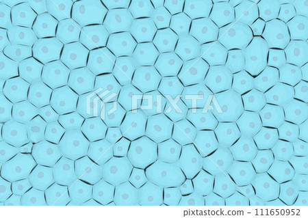 Image of multiple cells - a lot of noise 111650952