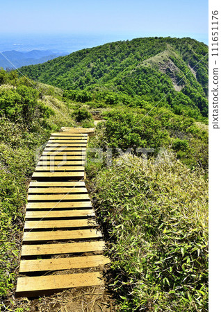 在丹澤的不動峰，丹澤山聳立在丹澤主脈的橫貫道路上。 111651176