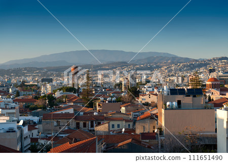 Old city of Limassol from above. Cyprus 111651490