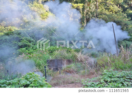 [Eel Onsen (Steam gushes out from everywhere)] Yamakawa Narukawa, Ibusuki City, Kagoshima Prefecture 111651565