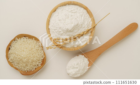 米粉圖像|米粉、白米和稻穗 米粉圖像|米粉、白米和稻穗 111651630