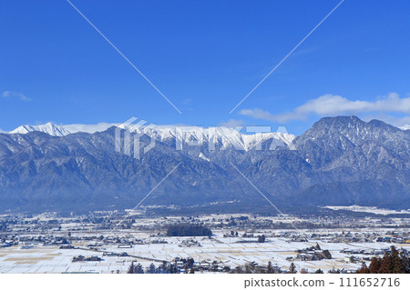 Snowy Azumino and Northern Alps Snowy Azumino and Northern Alps 111652716