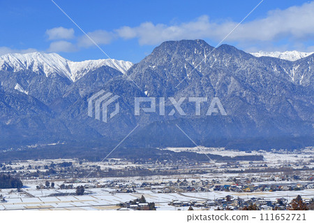 Snowy Azumino and Northern Alps Snowy Azumino and Northern Alps 111652721