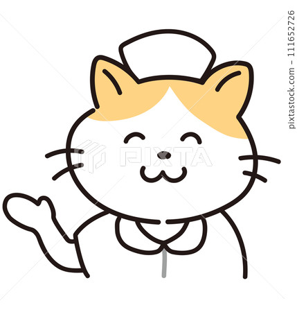 穿護士服的導盲貓/動物醫院 111652726