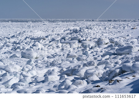 Drift ice at Ikushina Primeval Flower Garden 111653617