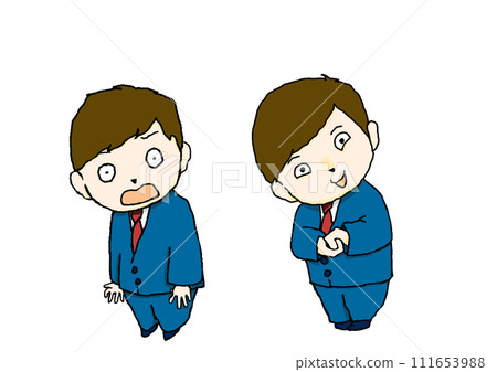 受薪族的艱辛顏色 111653988