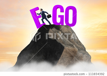 Concept of personal and business ego Concept of personal and business ego 111654392