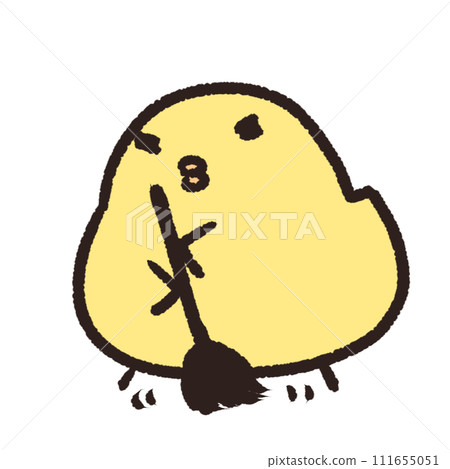 小雞用掃帚清潔 111655051