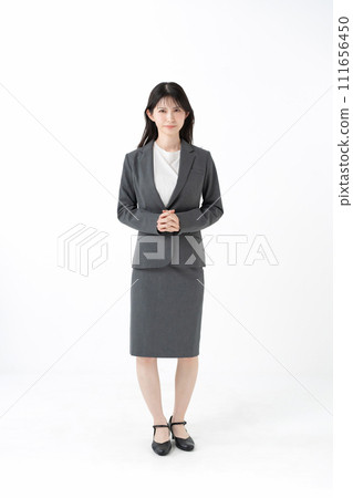 Woman in a suit Woman in a suit 111656450