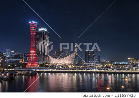 美利堅公園神戶港塔夜景 111657426