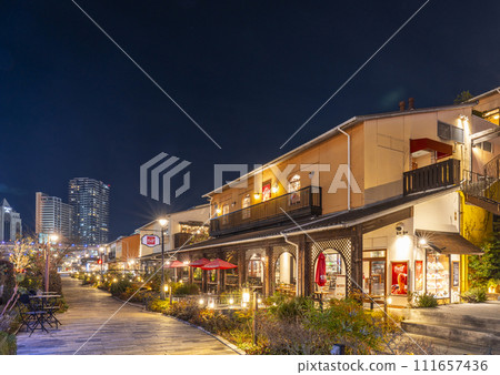 神戶臨海樂園umie馬賽克夜景 神戶臨海樂園umie馬賽克夜景 111657436