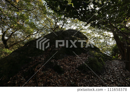 Honguyama Toshika Shrine Okumiya Tenno Iwaza Kunimi Rock 111658378