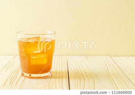 Delicious sweet drink tamarind juice and ice cube 111660000