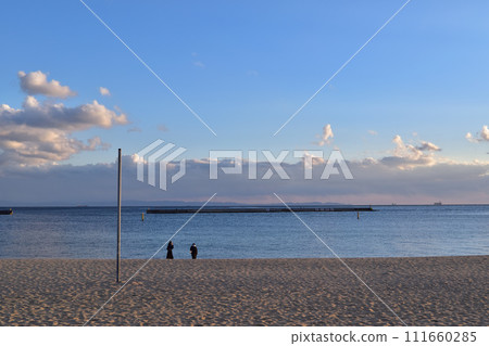 Sunset at Suma Coast, Kobe 111660285