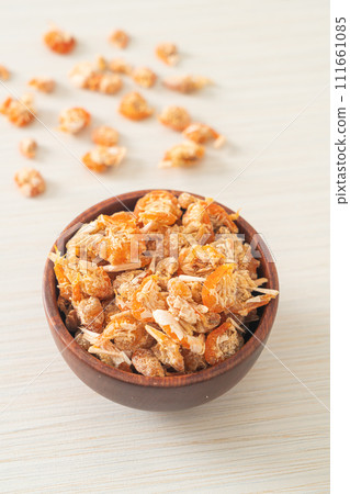 dried shrimps or dried salted prawn dried shrimps or dried salted prawn 111661085