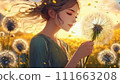 Beautiful woman  111663208
