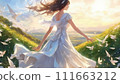 Beautiful woman  111663212