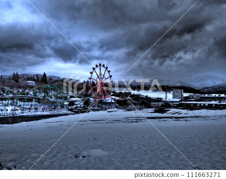 Hiruzen, snow 111663271