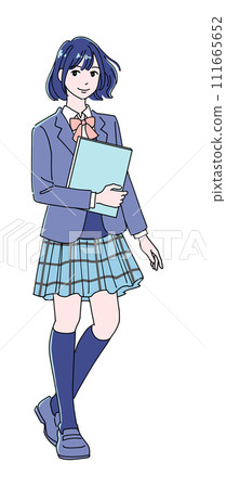 有書的女學生 111665652