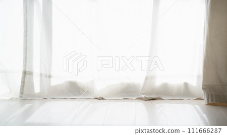White room windowsill 111666287