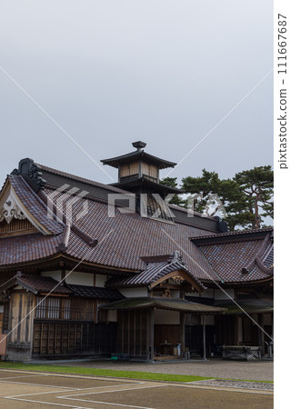 日本北海道函館市五稜郭公園的函館裁判所 日本北海道函館市五稜郭公園的函館裁判所 111667687