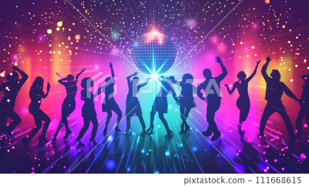 80's disco image 111668615