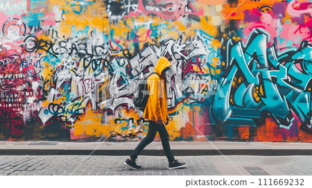 塗鴉藝術與路人 塗鴉藝術與路人 111669232
