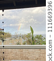 A rainbow in the blue sky (miracle) 111669396