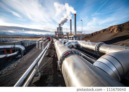 Carbfix project in Iceland. Renewable energy 111670048
