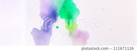Abstract watercolor background in rainbow colors. Generative AI. Abstract watercolor background in rainbow colors. Generative AI. 111671126