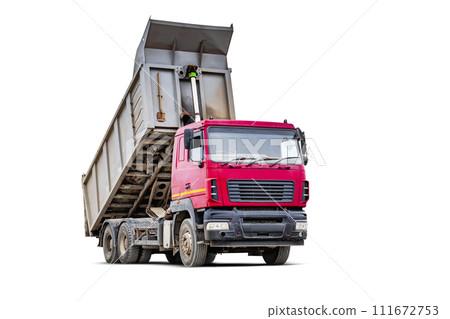 Large dump truck Large dump truck 111672753