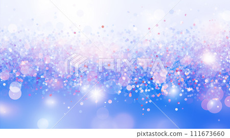 美麗的背景與閃亮的粒子和散景 美麗的背景與閃亮的粒子和散景 111673660