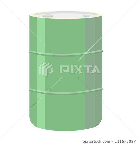 green drum illustration green drum illustration 111675087