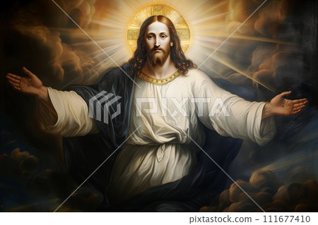 Jesus Christ with open arms Jesus Christ with open arms 111677410