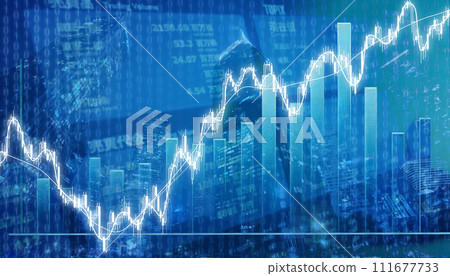 金融市場金融交易形象 金融市場金融交易形象 111677733