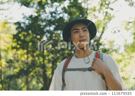 Men climbing Men climbing 111679585