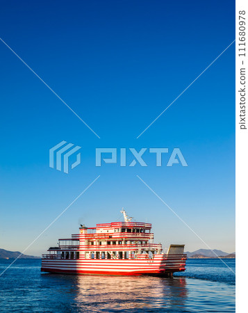 Setouchi Triennale Art Festival Takamatsu Port Meon passenger ship 111680978