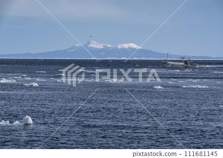 Northern Territories and drift ice 111681145