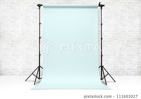 Photography background paper set in the studio 111683027