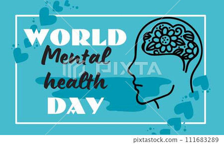 Mental Health Awareness Month banner vector illustration Mental Health Awareness Month banner vector illustration 111683289
