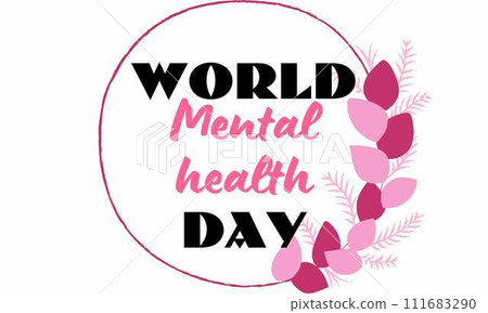 Mental Health Awareness Month banner vector illustration 111683290