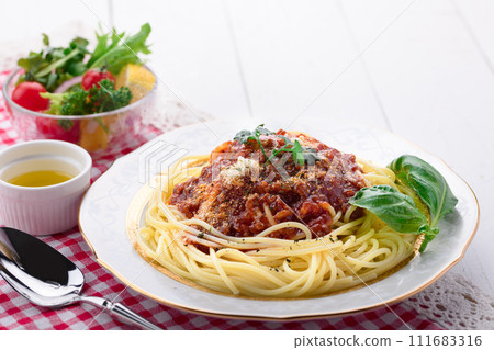 Spaghetti meat sauce Spaghetti meat sauce 111683316