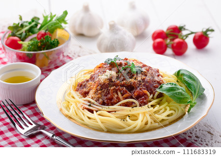 Spaghetti meat sauce Spaghetti meat sauce 111683319